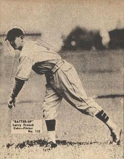 1934-36 Batter-Up (R318) #132 Larry French Front