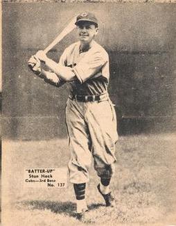 1934-36 Batter-Up (R318) #137 Stan Hack Front