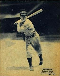 1934-36 Batter-Up (R318) #181 Robert Rolfe Front