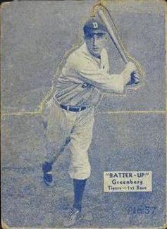 1934-36 Batter-Up (R318) #57 Hank Greenberg Front
