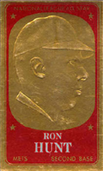 1965 Topps - Embossed #35 Ron Hunt Front