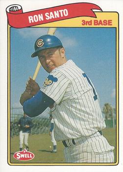 1989 Swell Baseball Greats #36 Ron Santo Front
