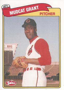 1989 Swell Baseball Greats #84 Mudcat Grant Front