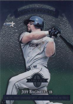1997 Donruss Limited #11 Jeff Bagwell / Eric Karros Front