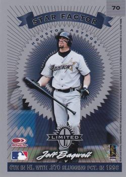 1997 Donruss Limited #70 Jeff Bagwell Back