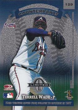 1997 Donruss Limited #129 Brian Anderson / Terrell Wade Back