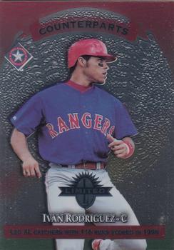 1997 Donruss Limited #171 Ivan Rodriguez / Mike Sweeney Front