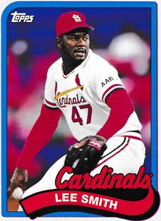 2014 Topps - 1989 Topps Die Cut Minis #TM-12 Lee Smith Front