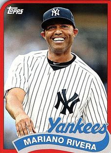 2014 Topps - 1989 Topps Die Cut Minis #TM-52 Mariano Rivera Front