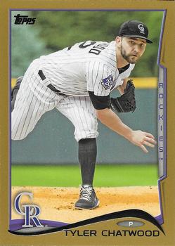 2014 Topps - Gold #380 Tyler Chatwood Front