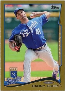 2014 Topps - Gold #532 Danny Duffy Front