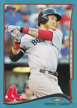 2014 Topps - Blue #11 Mike Carp Front