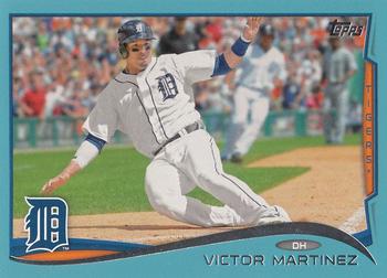 2014 Topps - Blue #31 Victor Martinez Front