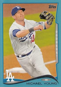 2014 Topps - Blue #72 Michael Young Front