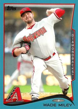 2014 Topps - Blue #170 Wade Miley Front