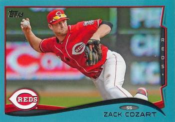 2014 Topps - Blue #366 Zack Cozart Front
