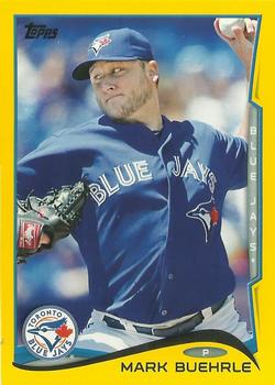 2014 Topps - Yellow #30 Mark Buehrle Front