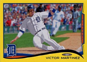 2014 Topps - Yellow #31 Victor Martinez Front