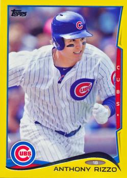 2014 Topps - Yellow #71 Anthony Rizzo Front