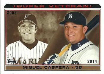 2014 Topps - Super Veteran #SV-2 Miguel Cabrera Front