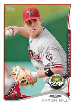 2014 Topps - Power Players #PP-7 Aaron Hill Front