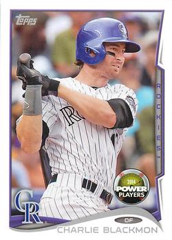 2014 Topps - Power Players #PP-13 Charlie Blackmon Front