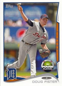 2014 Topps - Power Players #PP-21 Doug Fister Front
