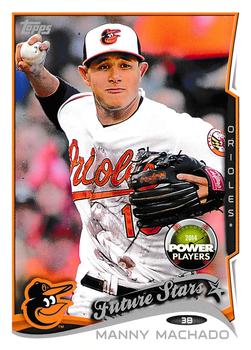 2014 Topps - Power Players #PP-40 Manny Machado Front