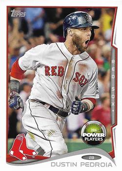 2014 Topps - Power Players #PP-69 Dustin Pedroia Front