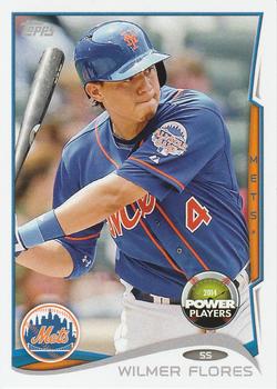 2014 Topps - Power Players #PP-83 Wilmer Flores Front