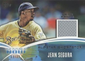 2014 Topps - The Future is Now Relics #FNR-JS3 Jean Segura Front