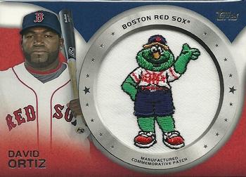 2014 Topps - Commemorative Patches #CP-2 David Ortiz Front