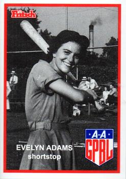 1995 Fritsch AAGPBL Series 1 #3 Evelyn Adams Front
