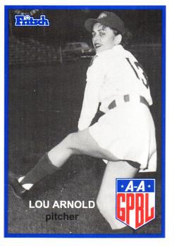 1995 Fritsch AAGPBL Series 1 #11 Lou Arnold Front