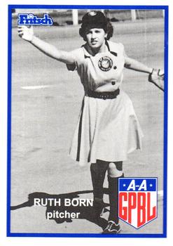 1995 Fritsch AAGPBL Series 1 #30 Ruth Born Front