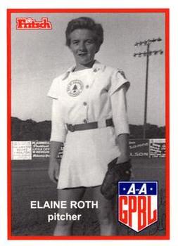 1995 Fritsch AAGPBL Series 1 #166 Elaine Roth Front