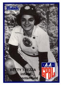 1995 Fritsch AAGPBL Series 1 #203 Betty Trezza Front