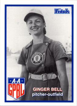 1996 Fritsch AAGPBL Series 2 #240 Ginger Bell Front