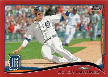 2014 Topps - Red #31 Victor Martinez Front
