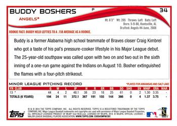 2014 Topps - Red #34 Buddy Boshers Back