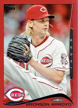 2014 Topps - Red #78 Bronson Arroyo Front