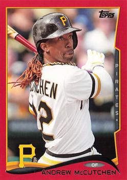 2014 Topps - Red #150 Andrew McCutchen Front
