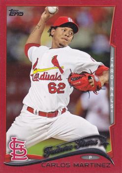 2014 Topps - Red #474 Carlos Martinez Front