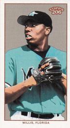 2002 Topps 206 - Sweet Caporal Black #415 Dontrelle Willis Front