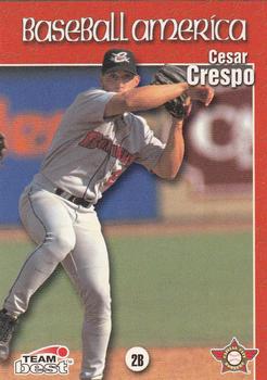 1999 Team Best Baseball America #27 Cesar Crespo Front