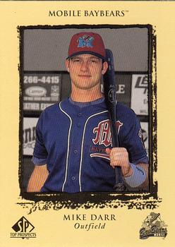 1999 SP Top Prospects #37 Mike Darr Front