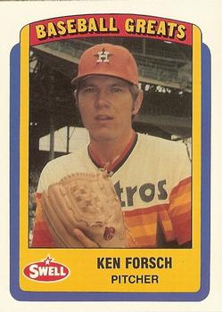 1990 Swell Baseball Greats #37 Ken Forsch Front