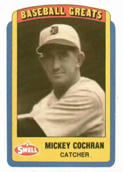 1990 Swell Baseball Greats #3 Mickey Cochrane Front
