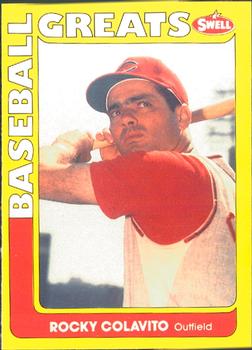 1991 Swell Baseball Greats #116 Rocky Colavito Front