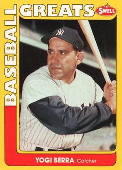 1991 Swell Baseball Greats #8 Yogi Berra Front